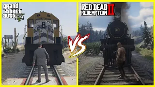 GTA 5 vs RDR2 -  Comparison - WICH IS THE BEST?