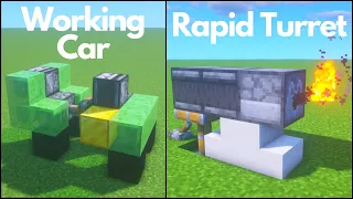 Minecraft: 3 Simple Redstone Builds #11