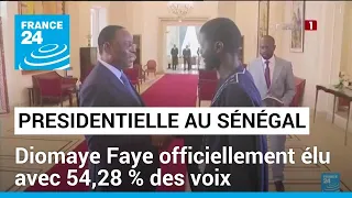 Au Sénégal, le Conseil constitutionnel proclame Bassirou Diomaye Faye président élu