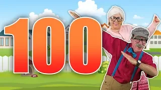 Count to 100 with Grandma and Grandpa | Jack Hartmann