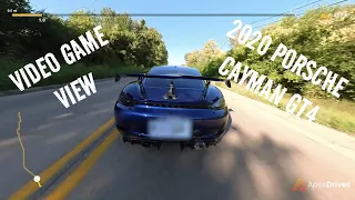 Forza In Real Life - [2020 Porsche 718 Cayman GT4]  (ASMR) (Chase View)