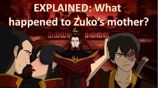 EXPLAINED: What happened to Zuko's mother? (Avatar, the Last Airbender)