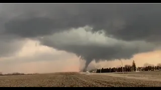 Palmer IA 4-12-22 tornado timelapse