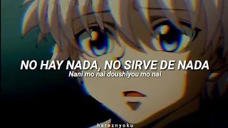 Killua character song –Tell me (Hunter x Hunter) Romaji + Sub español/ Lyrics