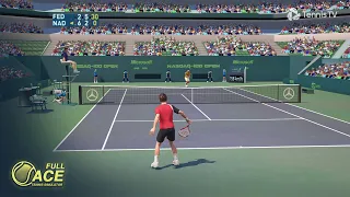 Classic Match - Federer vs Nadal | Full Ace Tennis Simulator Gameplay - Miami 2005