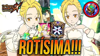 UN NUEVO META LLEGÓ!! ELAINE BODAS DESTRUYE REY DEMONIO PVP! 🙂 | Seven Deadly Sins: Grand Cross