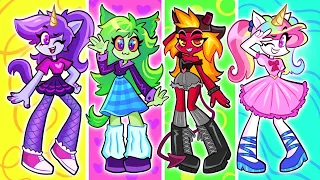 I Turned My Boys Into Girls! - Unicorns Dances & Gender switch by Teen-Z