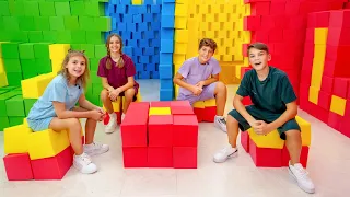 Ivan - Super FUN Giant Foam Pit HOUSE!