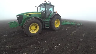 Культивація оранки 2022 кпг 6 від велес агро + john deere 7930