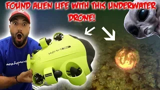 FOUND ALIEN LIFE WITH THIS UNDERWATER DRONE (area 51) ?