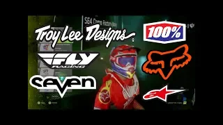 Monster Energy Supercross Rider customization.All the Rider gear