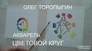 Акварель. Введение. Цветовой круг