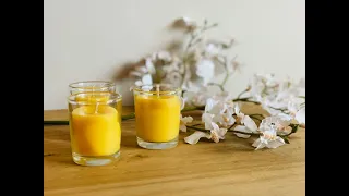 How To Make A Beeswax Candle | Beeswax Candle Making Tutorial