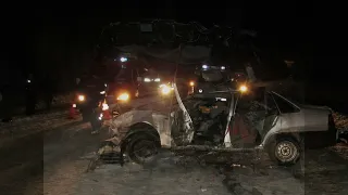 Один человек погиб, шесть получили травмы в ДТП в Вашкинском районе