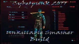 Cyberpunk 2077- Best Tank Build (You will not die)