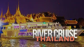 CHAO PHRAYA PRINCESS RIVER CRUISE: Exquisite Dinner Buffet with a view | Bangkok, Thailand 🇹🇭|