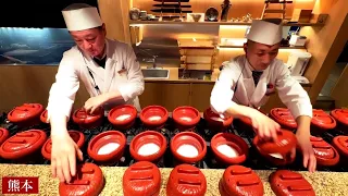 A sushi restaurant that serves "Nodoguro and clay pot rice".