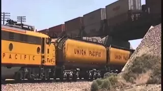 UP 3985 on Cajon Pass May 1994