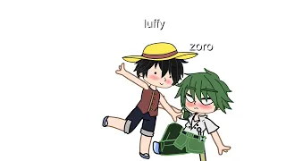 Zoro X luffy