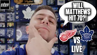 Detroit Red Wings @ Toronto Maple Leafs Watchalong LIVE w/ Steve Dangle