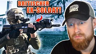 ER ZERSTÖRT ALLE! - Britischer Ex-Soldat im Airsoft Kampf! | Fritz Meinecke reagiert