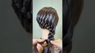 Easy French Bun Hairstyle  |quick hairstyle |easy simple hairstyle|