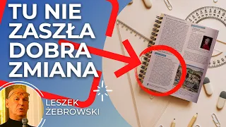 Leszek Żebrowski - oby Rzeczpospolite nie były takie, jakie jej młodzieży (obecnie) chowanie!