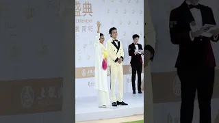Feel the Asian glory again Wei Wei and Dimash appear on the red carpet Wei Wei and Dimash Golden Pa