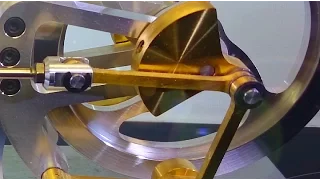 Extremly smooth Stirling Engine