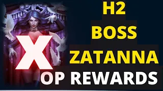 Heroic 2 Boss Zatanna ONESHOT | Injustice 2 Mobile Update 5.4 | OP rewards | This is Magic Solo Raid