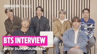 BTS Talks About GRAMMY Nomination, Quarantine Hobbies, and More With Dumbfoundead | Amazon Music