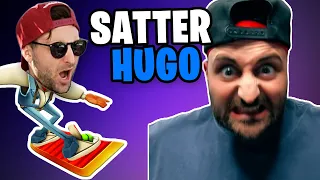 LeyiiiN REAGIERT auf "ICH GEB DEM SO EINE SCHELLE" 😂- Satter HUGO!