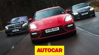 Porsche Panamera Turbo v BMW M6 v Mercedes-AMG S 63: Ultimate luxury sports cars tested | Autocar