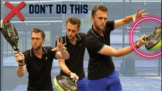 The 14 Biggest Technical Padel Forehand Volley Mistakes