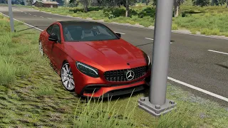 Loss of Control Car Crashes 55 - BeamNG Drive