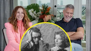 George Clooney and Julia Roberts on Classic Rom-Coms