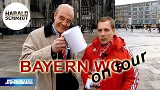 Der Kaiser und Poldi sammeln Spenden am Kölner Dom - Die Bayern WG | Die Harald Schmidt Show (ARD)