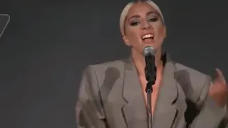 Lady Gaga Speaks on Sexual Assault & Mental Health at WIH