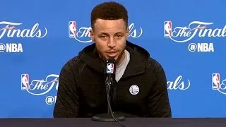 NBA FINALS TUESDAY:  Steph Curry on going 16-0 in the playoffs