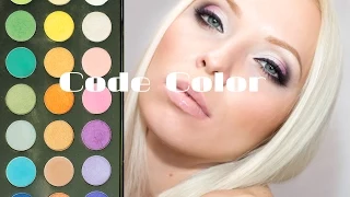 Выполняем красивый макияж косметикой от CODE COLOR !!!