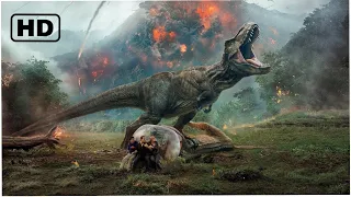 Jurassic World 2 (2018) - Running from the Volcano Explosion Scene