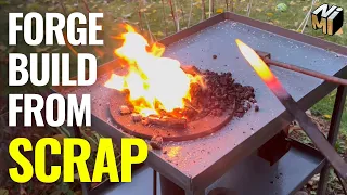 How to Build a Blacksmith Forge from Scrap