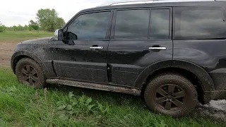 Mitsubishi pajero 4   офроад  тест резины Maxxis A/T 771 Bravo 275/65 R17.