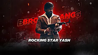 BROWN RANG - ROCKING STAR YASH | ROCKY BHAI EDIT STATUS | KGF EDIT | ASSEMBLE BEATZ