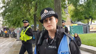 Cute Liaison Officer Liaises With Me And The Thin Blue Line Disputes