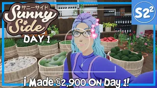 🌞 I MADE OVER $2,900 ON DAY 1!  |  SUNNYSIDE DEMO: DAY 1🌞