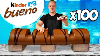 Géant Kinder Bueno | Comment faire le plus grand du monde DIY Kinder Bueno par VANZAI