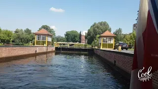 Lock gates of the water dam: Brda River Cruise - Bydgoszcz, Poland