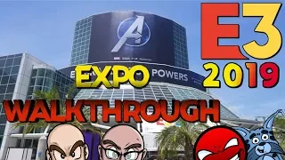We take a walk through the E3 2019 Showfloor | E3 EXPO WALKTHROUGH
