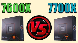 6 или 8 ядер? Кто круче? Ryzen 7600X VS Ryzen 7700X